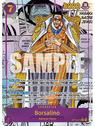 Borsalino (OP16-073) - Alternative-Art-Manga