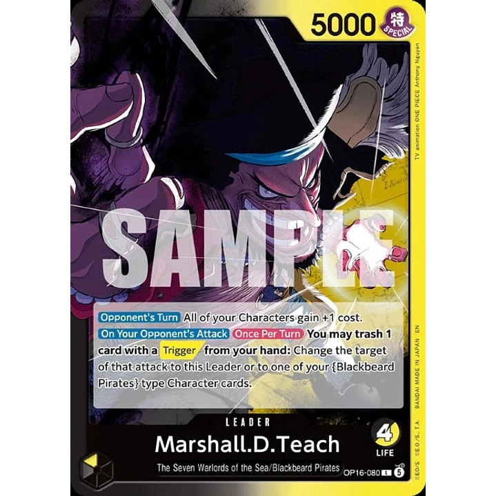 Marshall.D.Teach (OP16-080)
