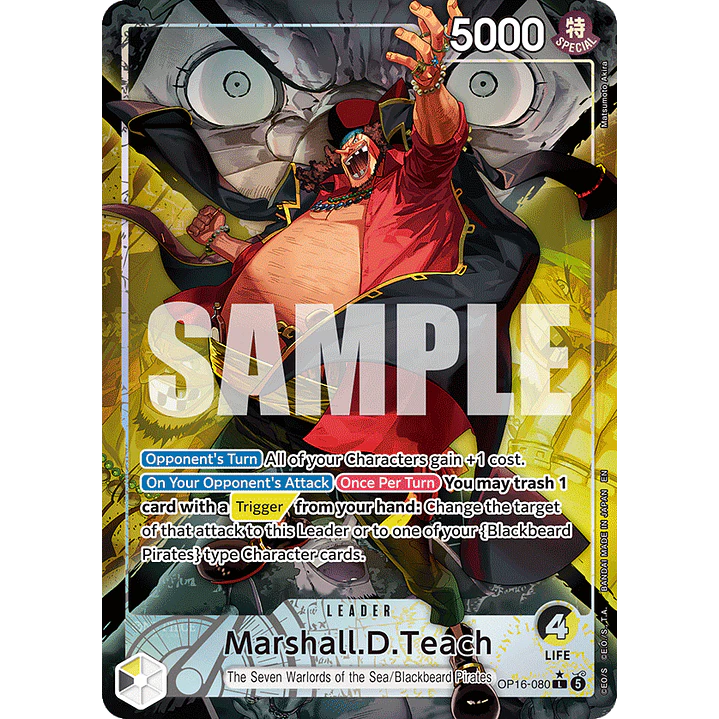 Marshall.D.Teach (OP16-080) - Alternative-Art