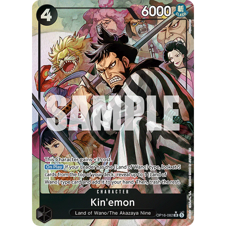 Kin'emon (OP16-082) - Alternative-Art