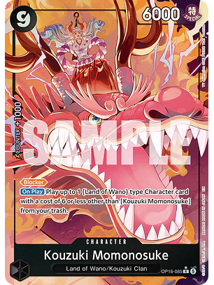 Kouzuki Momonosuke (OP16-085) - Alternative-Art