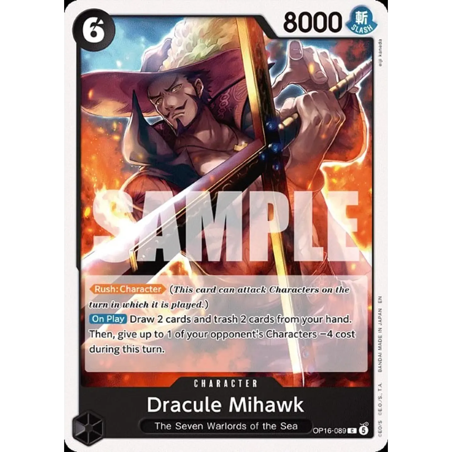 Dracule Mihawk (OP16-089)