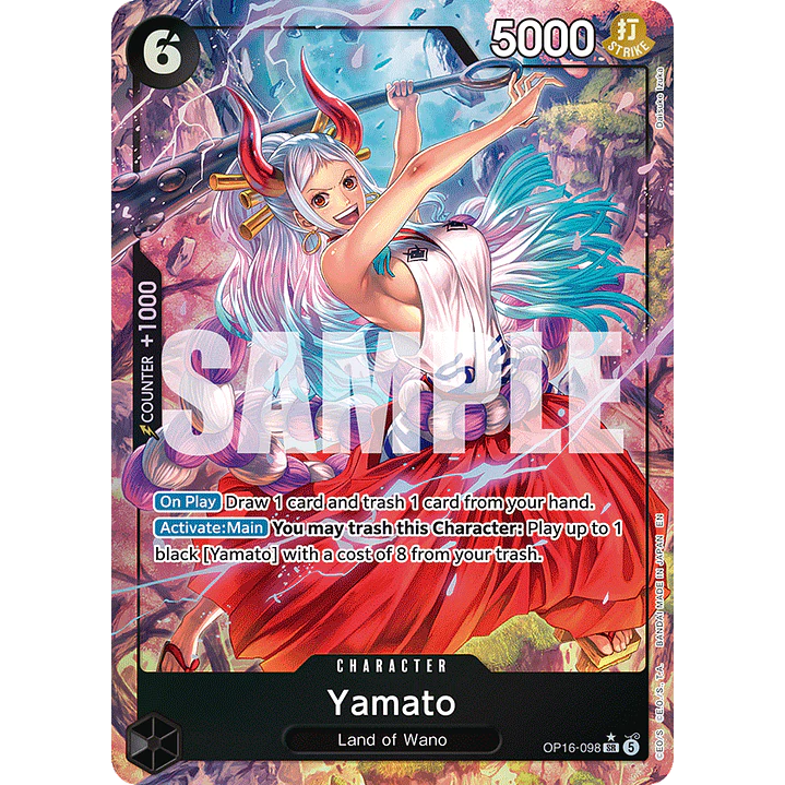Yamato (OP16-098) - Alternative-Art