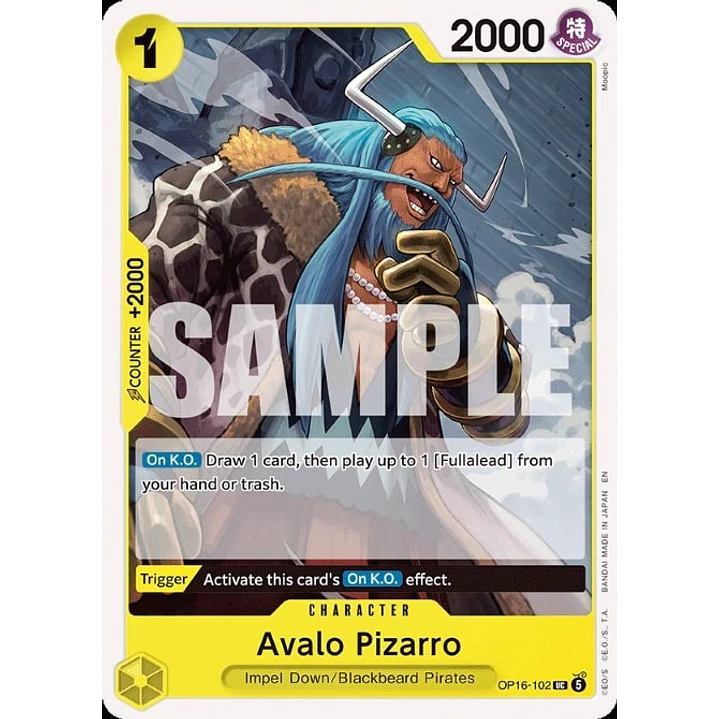 Avalo Pizarro (OP16-102)