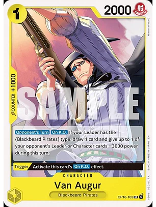 Van Augur (OP16-103)