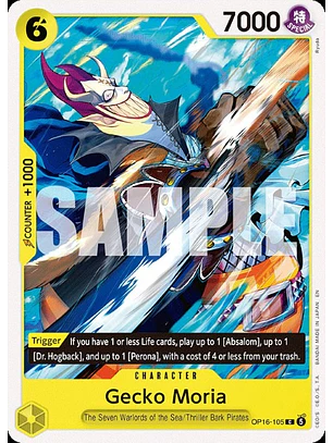 Gecko Moria (OP16-105)
