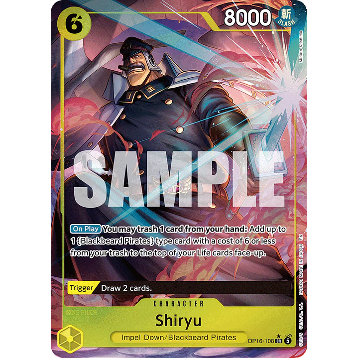 Shiryu (OP16-108) - Alternative-Art