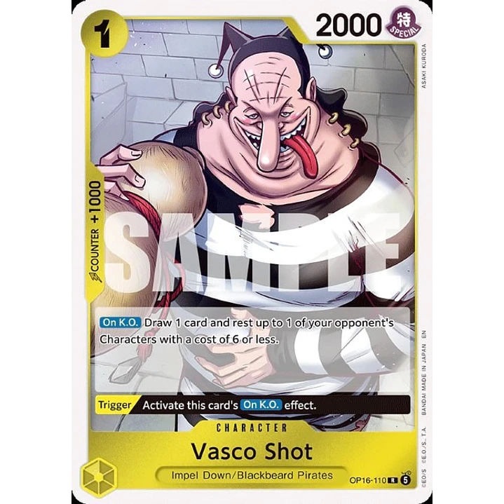 Vasco Shot (OP16-110)