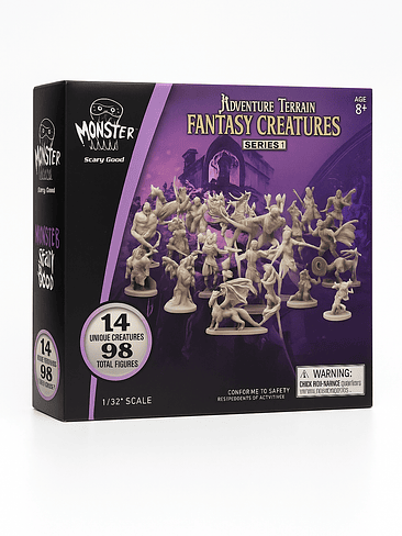 Miniaturas Rol D&D Adventure Terrain Fantasy Creatures Series 1 1