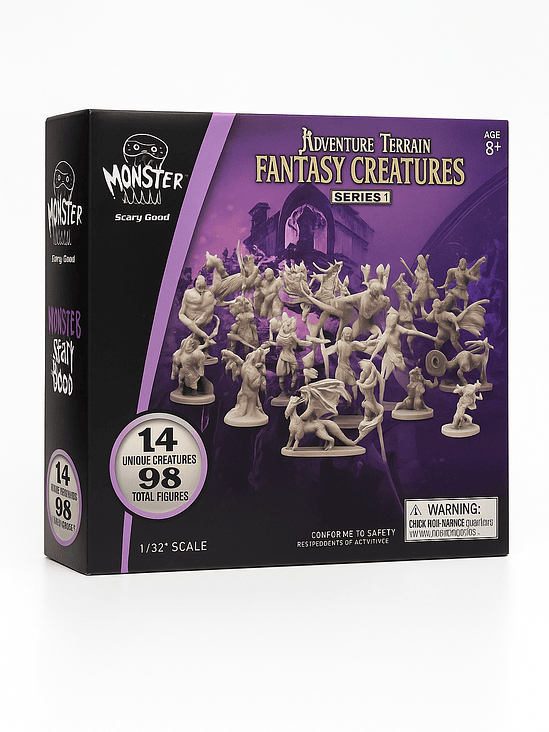 Miniaturas Rol D&D Adventure Terrain Fantasy Creatures Series 1 1