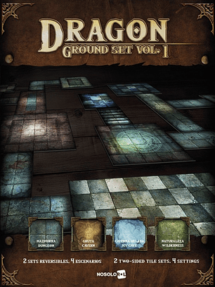 Grilla D&D Alt: Dragon Ground Set Vol. 1