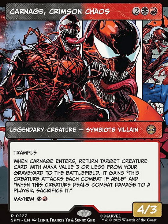 Carnage, Crimson Chaos | EN 1