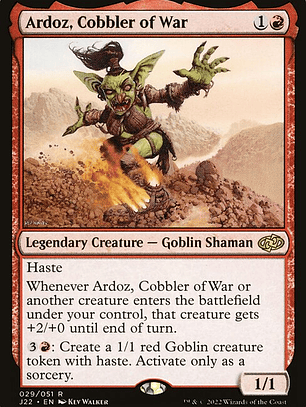Ardoz, Cobbler of War | SP