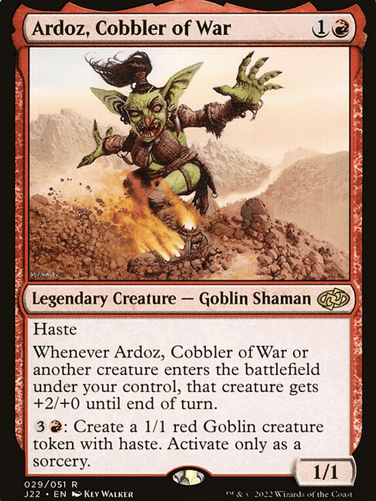 Ardoz, Cobbler of War | SP 1