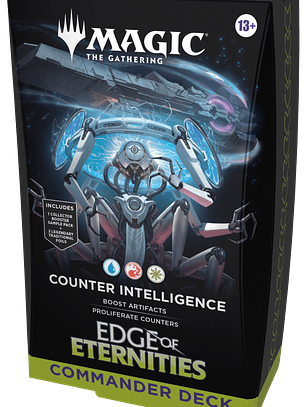MTG: EDGE OF ETERNITIES - COUNTER INTELLIGENCE COMMANDER DECK