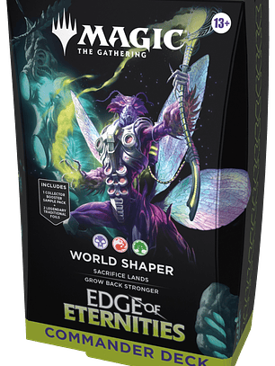 MTG: EDGE OF ETERNITIES - WORLD SHAPER COMMANDER DECK