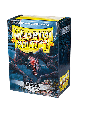 Protectores Dragon Shield Matte Standard - Black 1