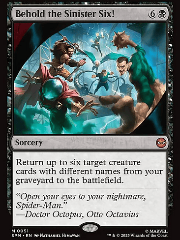 Behold the Sinister Six! | SP 1
