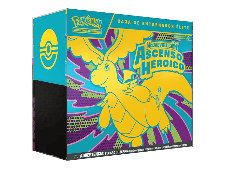 Pokémon TCG MegaEvolucion Ascenso Heroico Elite Trainer Box – Español 2