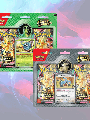 POKEMON TCG MEGA EVOLUTION - ASCENDED HEROES COLLECTION - ERIKA/LARRY ESPAÑOL