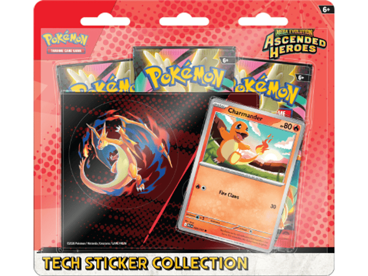 Pokemon TCG Mega Evolution - Ascended Heroes Tech Sticker Collection Español 2