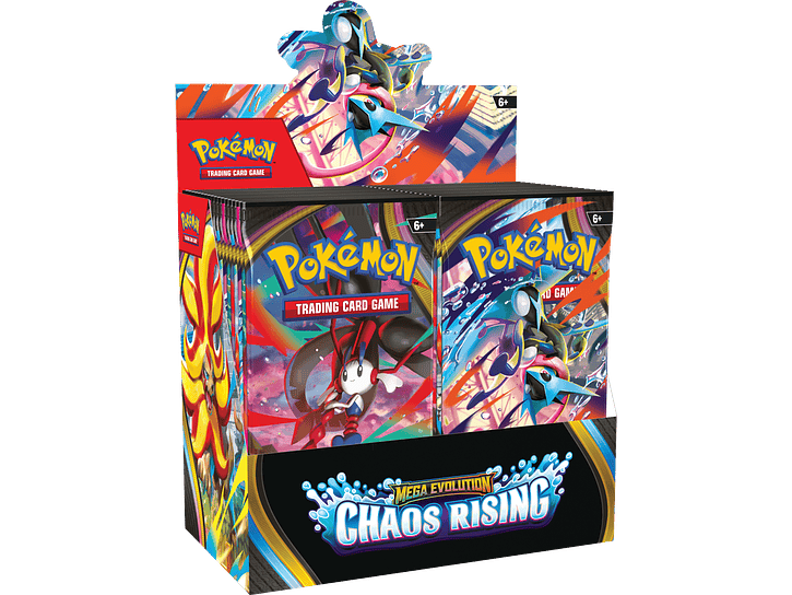 Mega Evolution Chaos Rising 36 Booster Pack Inglés 2