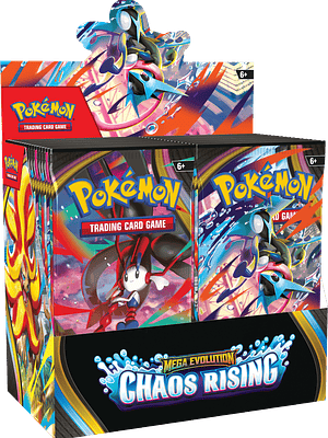 Mega Evolution Chaos Rising 36 Booster Pack Inglés