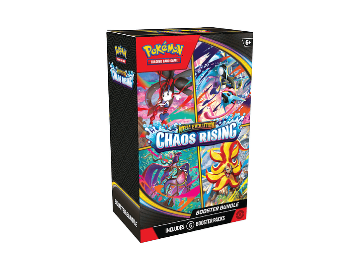 Mega Evolution Chaos Rising - Booster Bundle - Inglés 1