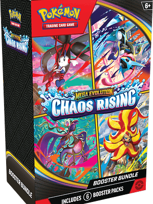 Mega Evolution Chaos Rising - Booster Bundle - Inglés