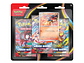 Pokemon TCG Mega Evolution - Chaos Rising - 3-Pack Blister Inglés - Miniatura 1