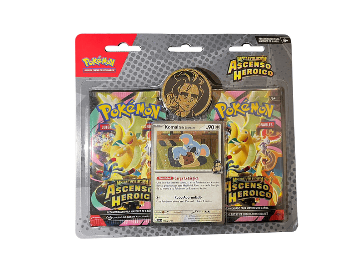 POKEMON TCG MEGA EVOLUTION - ASCENDED HEROES COLLECTION - ERIKA/LARRY ESPAÑOL 3