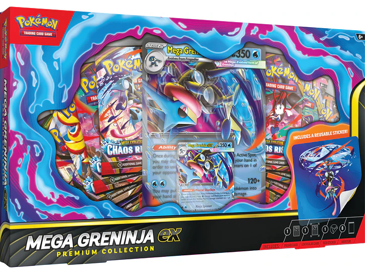 POKEMON TCG MEGA GRENINJA EX PREMIUM COLLECTION ENGLISH 2