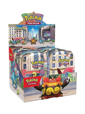 POKEMON TCG LUMINOSE CITY MINI TIN INGLÉS  [5 Unidaes]  [Pre Venta]