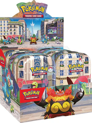 POKEMON TCG LUMINOSE CITY MINI TIN INGLÉS  [5 Unidaes]  [Pre Venta]