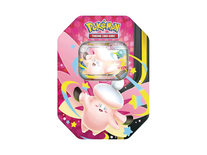 POKEMON TCG MEGA MOONLIT TIN ENGLISH X2  3