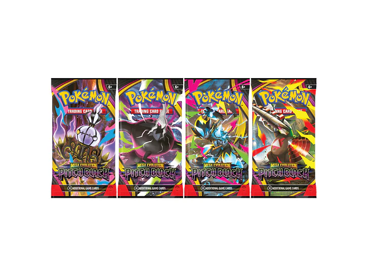 Pokémon Mega Evolution Pitch Black- Booster Box Inglés (36 Sobres) 2