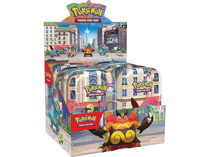 POKEMON TCG LUMINOSE CITY MINI TIN INGLÉS  [UNIDAD] Oferta Seguidores 2