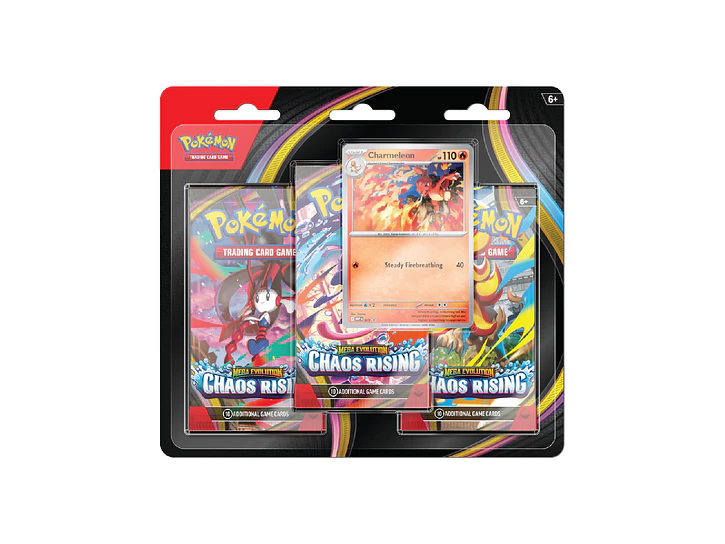 Pokémon Chaos Rising Charmeleon Blister Español 1