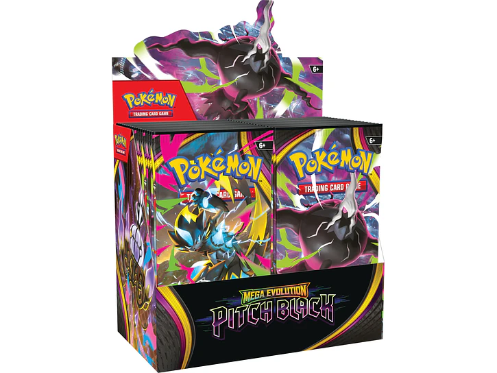 Pokémon Mega Evolution Pitch Black- PACK 4 Sobres 1
