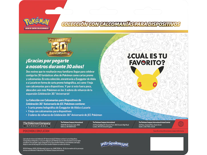 30th Celebration - Tech Sticker 2