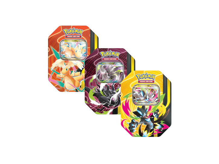 Pokemon TCG Mega Forces Tin Inglés 4