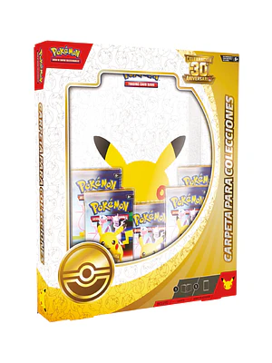 Pokémon 30th Celebration Binder Collection Inglés + Mini tin 