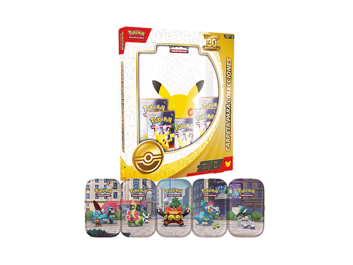 Pokémon 30th Celebration Binder Collection Inglés + Mini tin  1