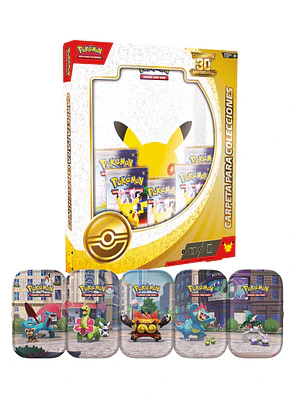 Pokémon 30th Celebration Binder Collection Inglés + Mini tin 