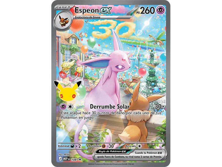 Pokémon TCG 30th Celebration UPC (Español) [Preventa 06/11/2026] 11
