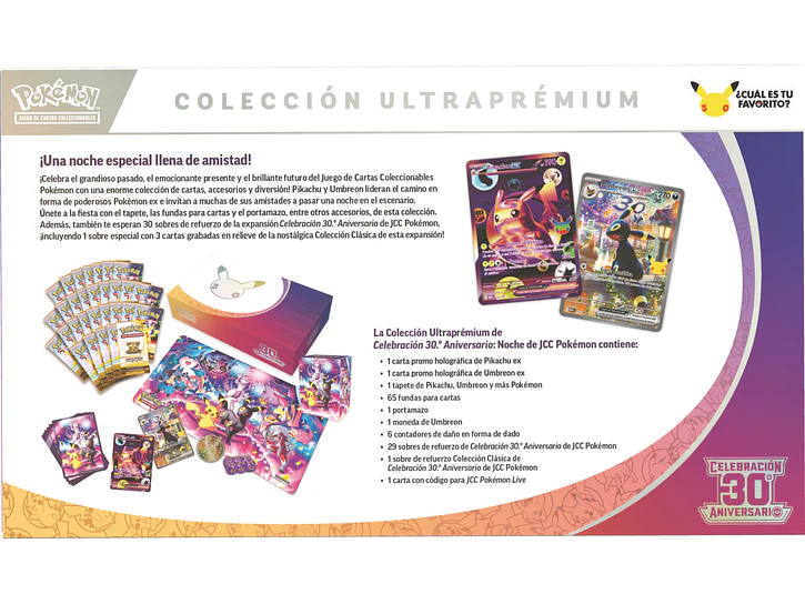 Pokémon TCG 30th Celebration UPC (Español) [Preventa 06/11/2026] 13