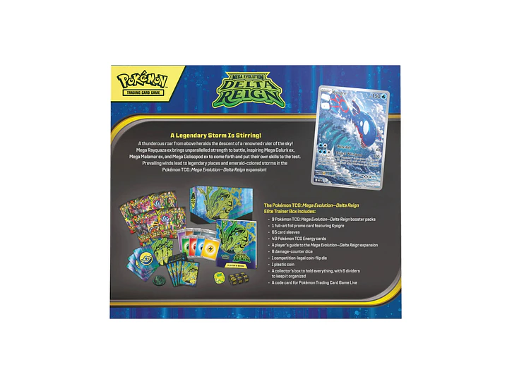 Pokémon TCG Delta Reign Elite Trainer Box (Inglés) Preventa 4