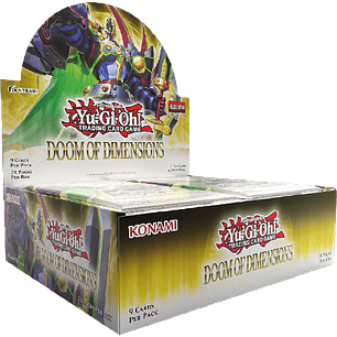 Booster Box Display (24 boosters) Doom Of Dimensions English - Yu-Gi-Oh!