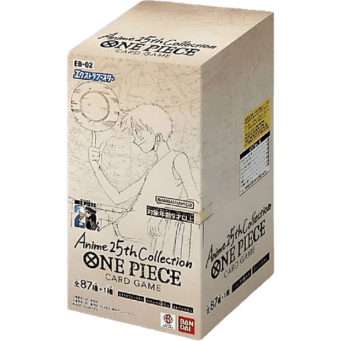 One Piece EB-02 Anime 25th Collection Japanese booster BOX