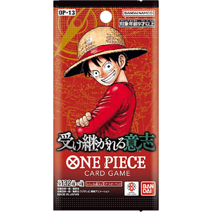 One Piece OP-13 - Carrying on His Will Japanese BOOSTER 